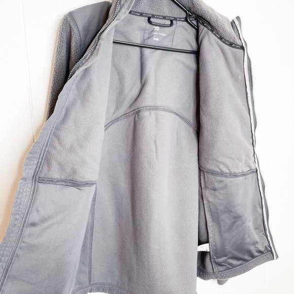 NEW All In Motion Men’s Gray Sherpa Jacket Size Small - Picture 3 of 9